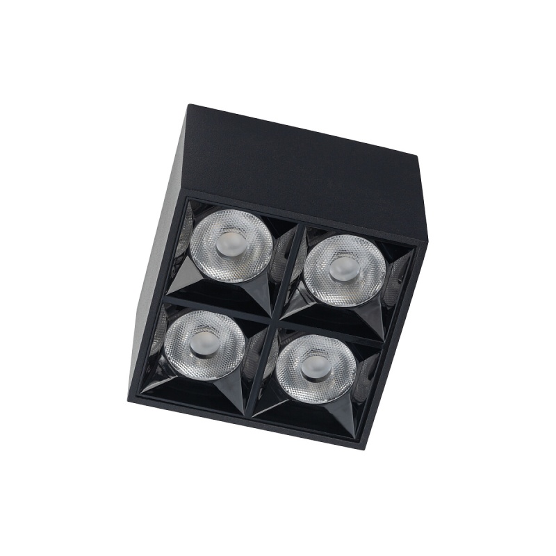 MIDI LED BLACK 16W 4000K