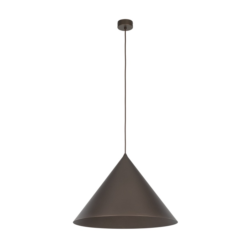 TK10062  CONO BROWN LAMPA WISZACA 1 XL