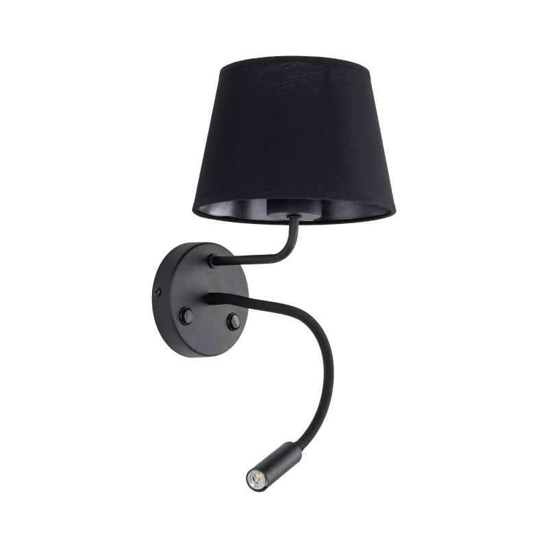 TK10081  MAJA BLACK KINKIET + G9