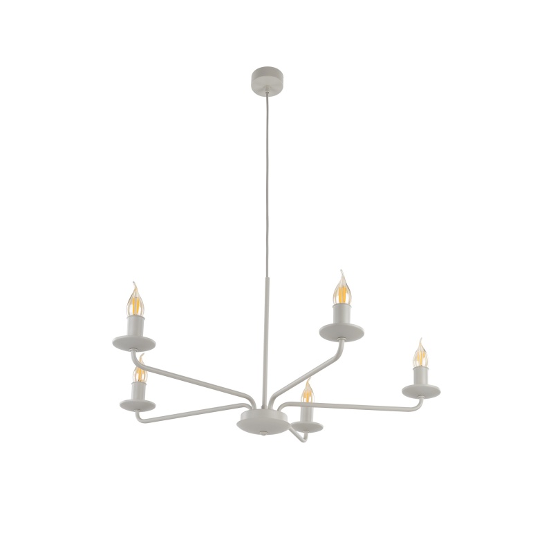 TK10253  LIMAL BEIGE LAMPA WISZACA 5