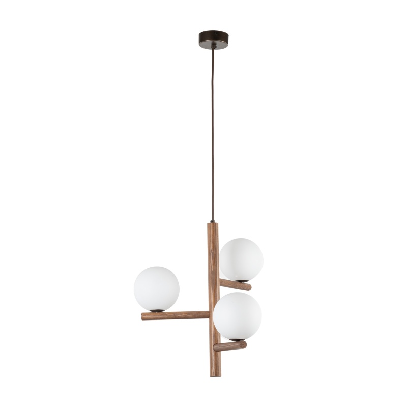 TK10271  ESTERA WOOD ORZECH LAMPA WISZACA 3