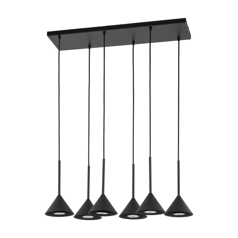 TK10306  CONO BLACK MINI LAMPA WISZACA 6