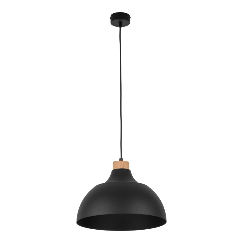 TK2071  CAP BLACK LAMPA WISZĄCA 1