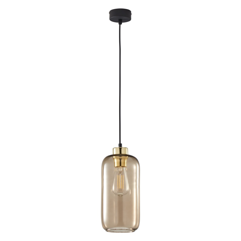 TK3314  MARCO BROWN LAMPA WISZĄCA 1 PŁ