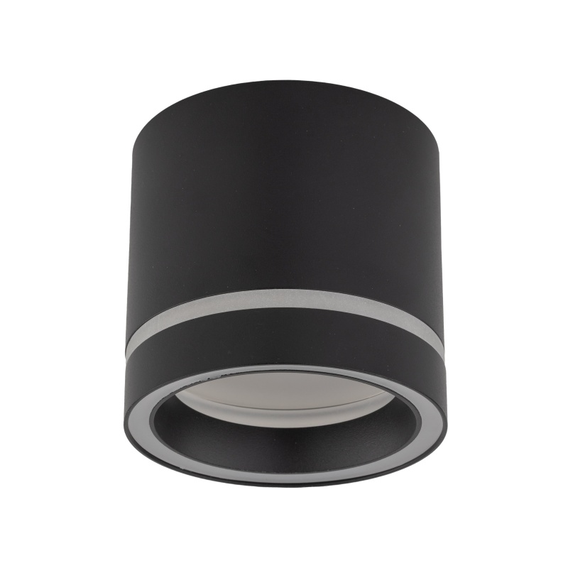TK4351  JET BLACK GX53 + ŻARÓWKA LED GX53 7W 4100 K