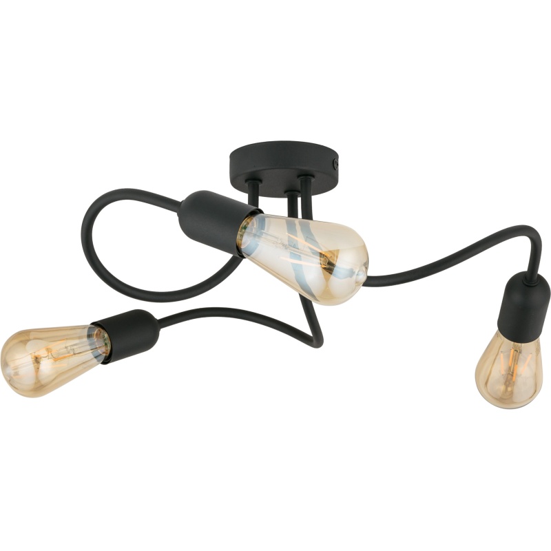 TK4407  WAVE BLACK  E27
