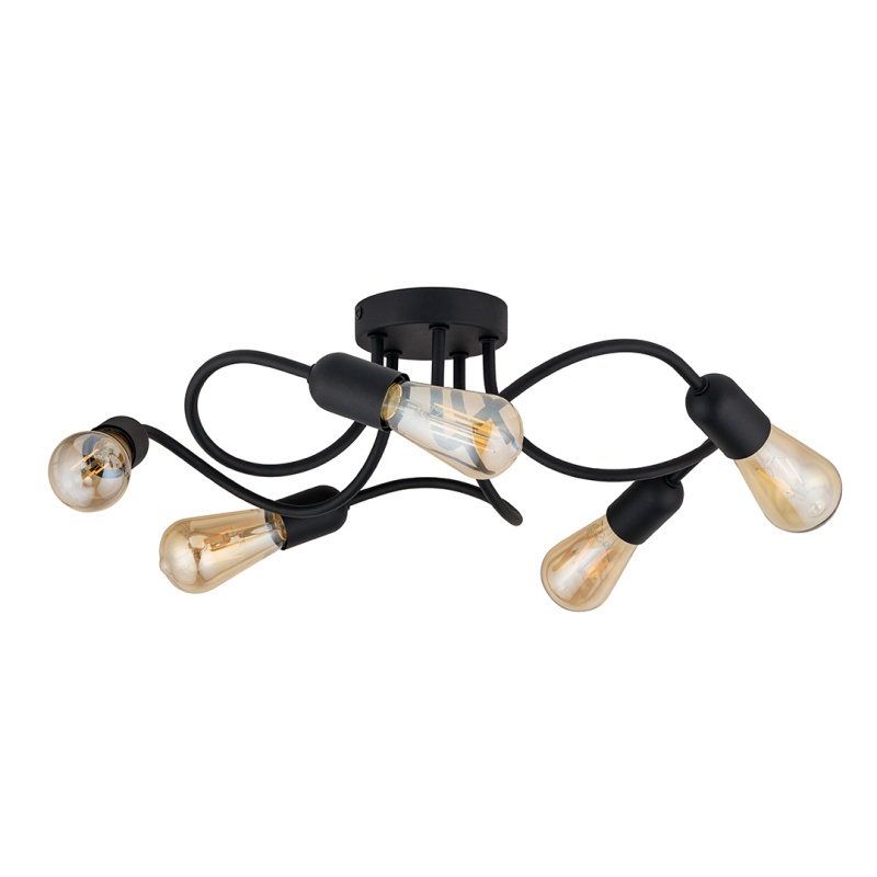 TK4408  WAVE BLACK  E27