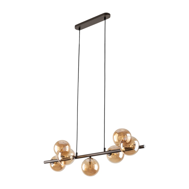 TK4506  ESTERA BROWN LAMPA WISZĄCA 7