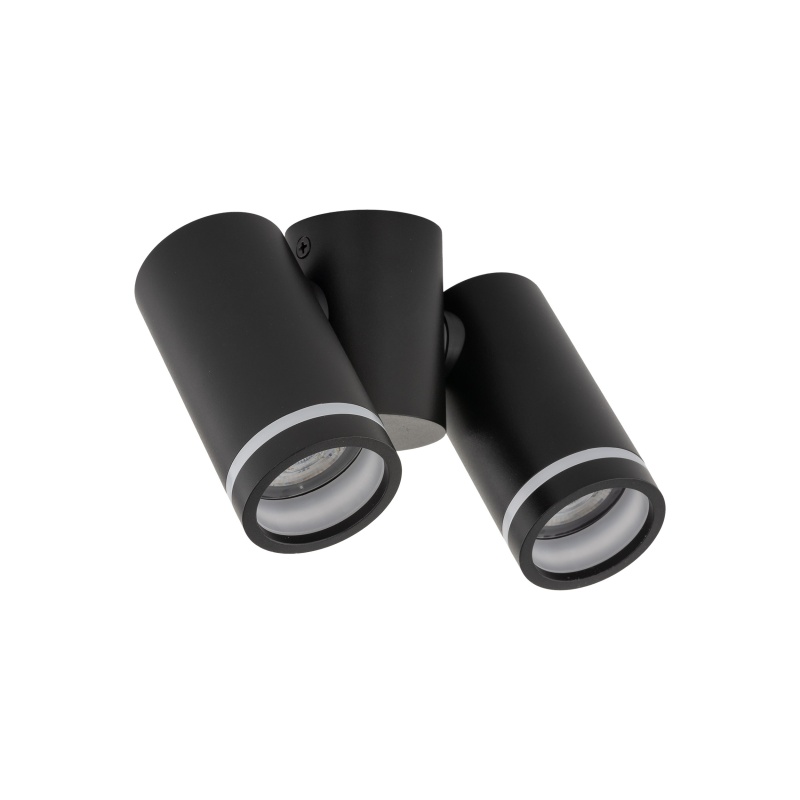 TK4539  JET SET BLACK 2xGU10