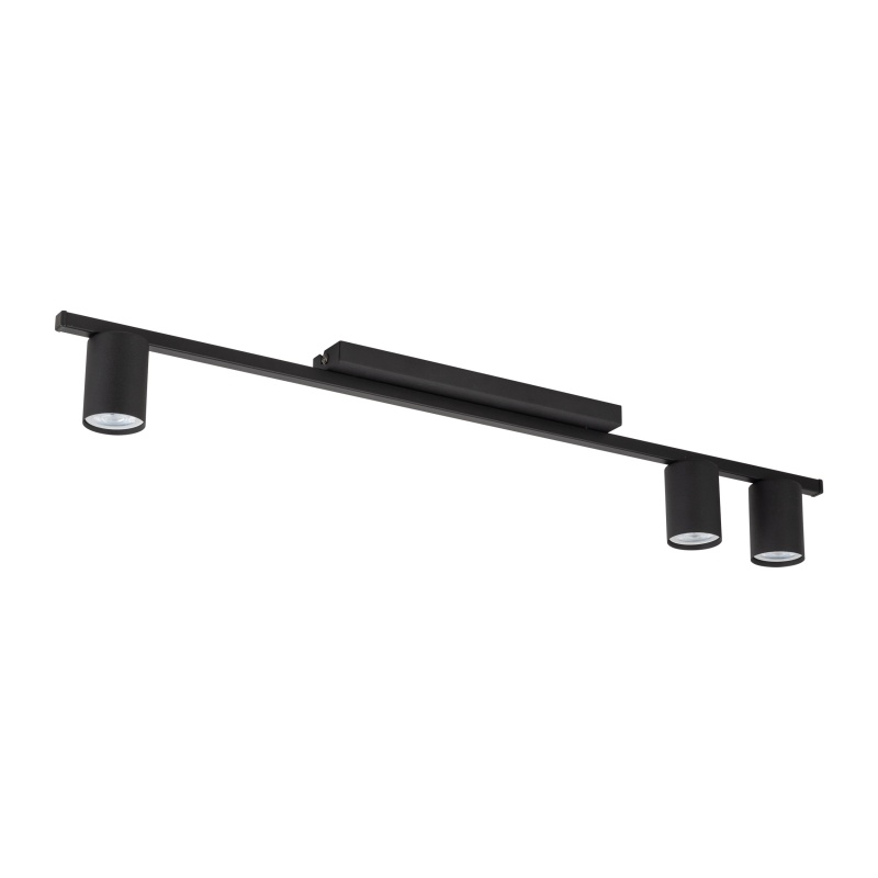 TK4565  LOGAN BLACK LAMPA SUFITOWA 3 PŁ