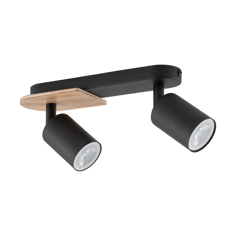 TK4674  COVER WOOD LAMPA SUFITOWA 2 PŁ
