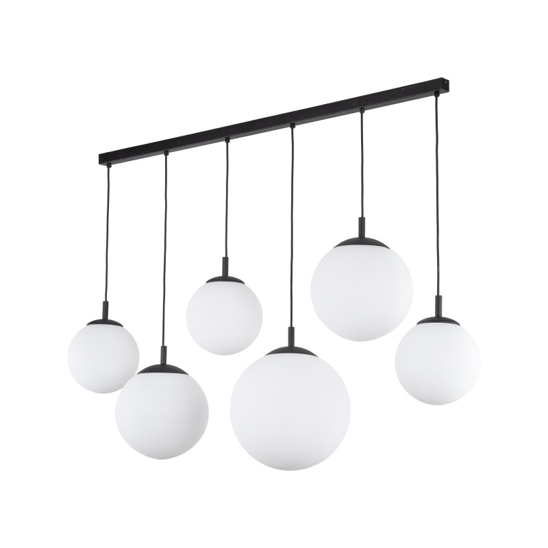 TK4792  ESME WHITE LAMPA WISZĄCA 6 PŁ  LISTWA