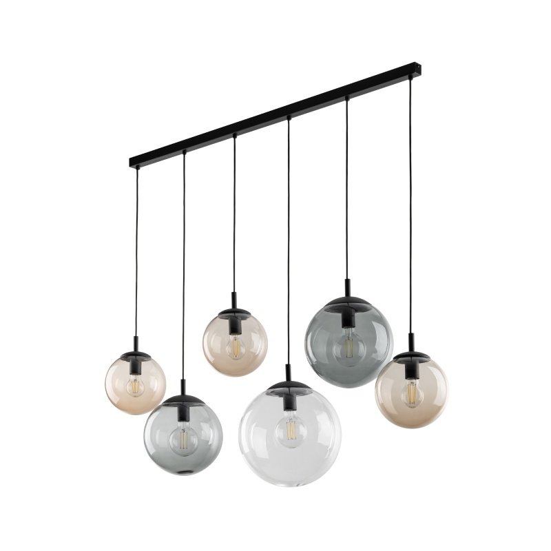 TK4797  ESME MIX LAMPA WISZĄCA 6  LISTWA