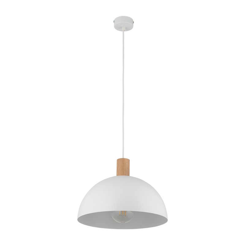 TK4851  OSLO WHITE LAMPA WISZĄCA 1 PŁ