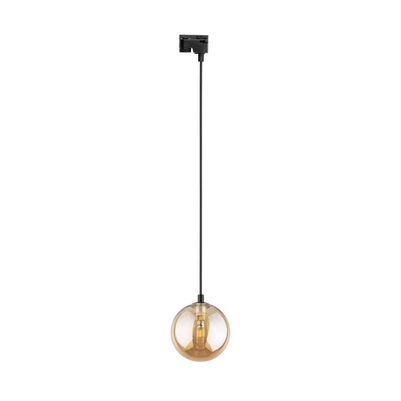 TK4928  TRACER BLACK AMBER GLASS WISZĄCA 1 G9