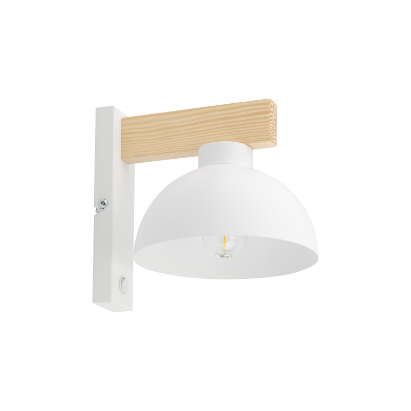 TK4962  OSLO WHITE KINKIET 1 PŁ