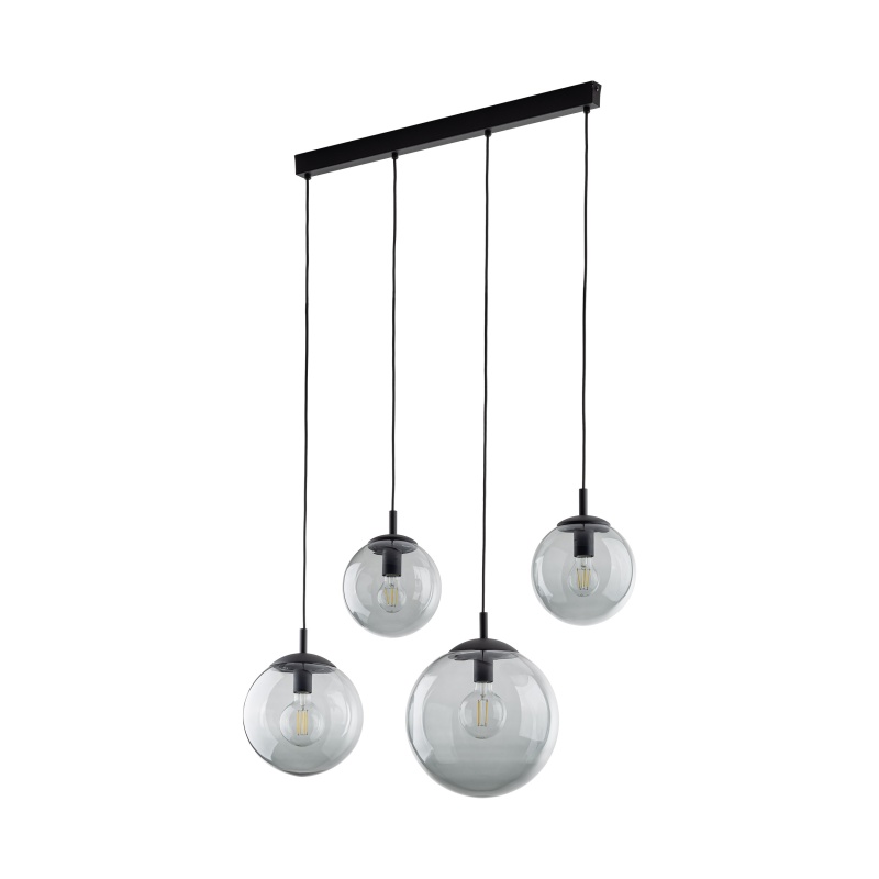 TK5381  ESME GRAPHITE LAMPA WISZĄCA 4 LISTWA