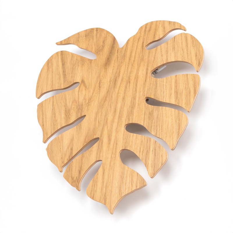 TK5422  MONSTERA WOOD DĄB KINKIET 3 PŁ