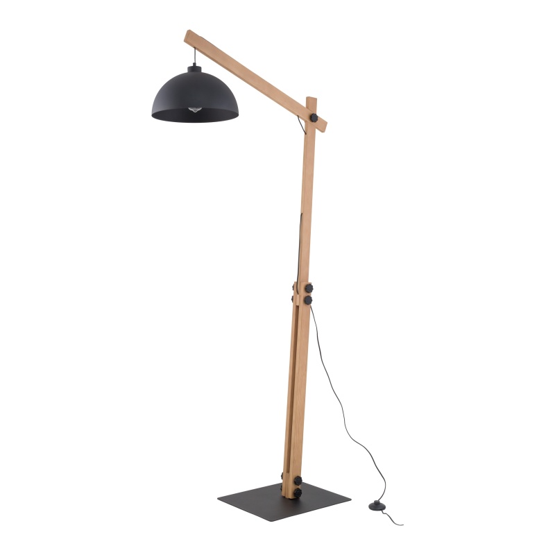 TK5582  OSLO BLACK LAMPA PODŁOGOWA 1 PŁ