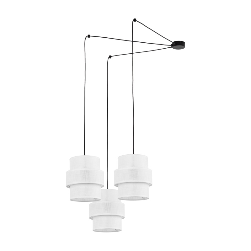 TK5975  CALISTO WHITE LAMPA WISZACA 3