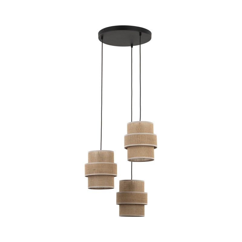 TK6098  CALISTO JUTA LAMPA WISZACA 3 KOŁO