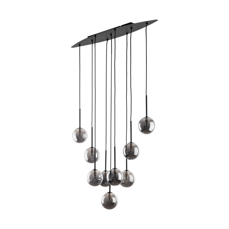TK6148  ESTERA BLACK  LAMPA WISZĄCA 9