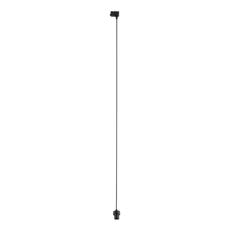 TK6776  TRACER TRÓJOBWODOWY BLACK 1 ZAWIESZENIE E27 1,5M