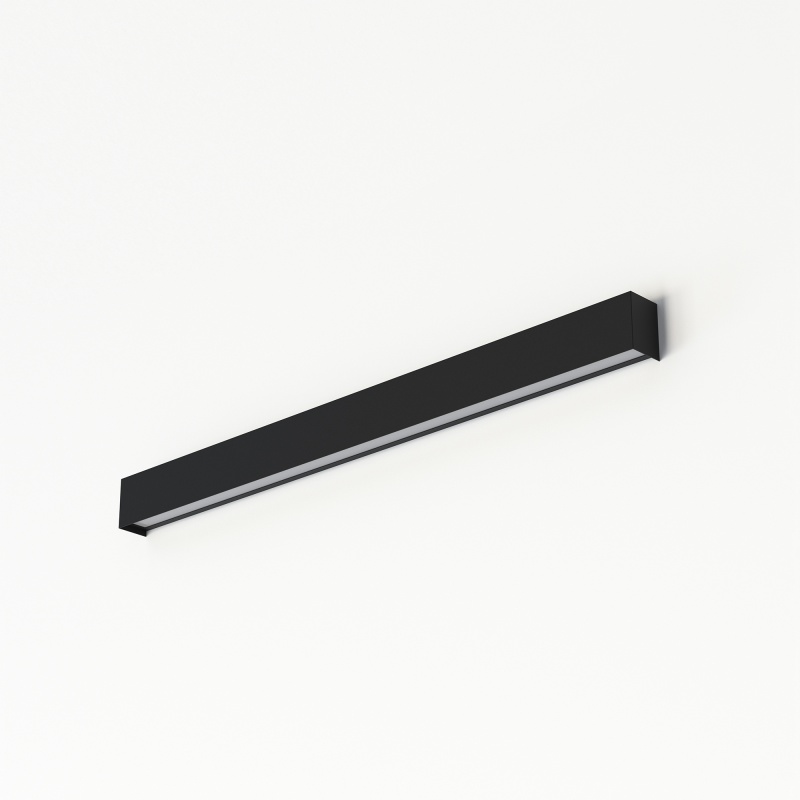STRAIGHT WALL LED BLACK L
