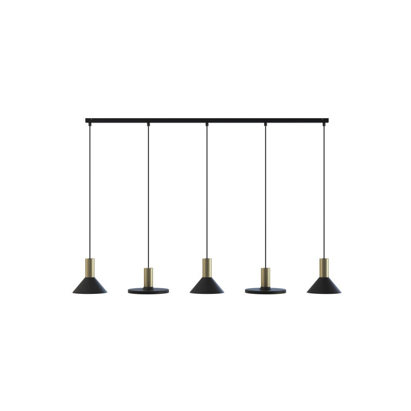 HERMANOS V BLACK/SOLID BRASS