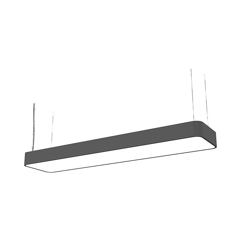 T7532  SOFT LED GRAPHITE 90X20 zwis