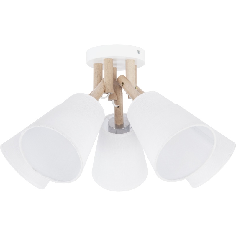 TK666  VAIO WHITE LAMPA SUFITOWA 5 PŁ.