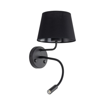 TK10081  MAJA BLACK KINKIET + G9