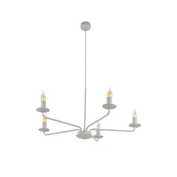 TK10253  LIMAL BEIGE LAMPA WISZACA 5