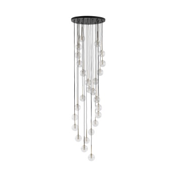 TK10258  AURORA TRANSPARENT LAMPA WISZĄCA 26