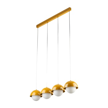 TK10267  BONO OCHRA LAMPA WISZĄCA 4 LISTWA