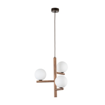 TK10271  ESTERA WOOD ORZECH LAMPA WISZACA 3