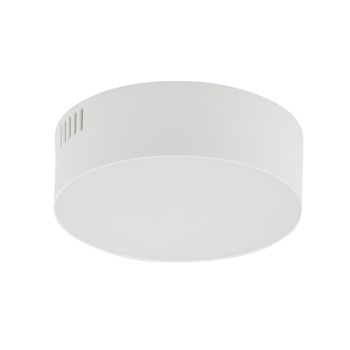 T10402  LID ROUND LED 15W, 3000K,WH