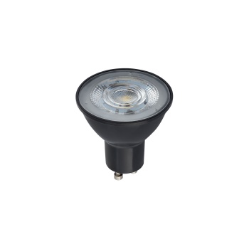 T10997  REFLECTOR LED, GU10, R50, 7W, 4000K, ANGLE 50, BLACK DIMMABLE
