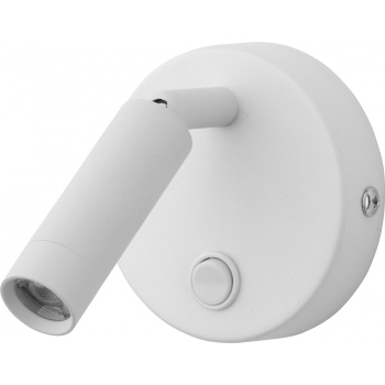 TK4238  ENZO WHITE KINKIET 1 PŁ G_9