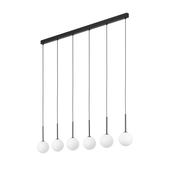 TK4504  MARTIN BLACK WHITE LAMPA WISZĄCA 6