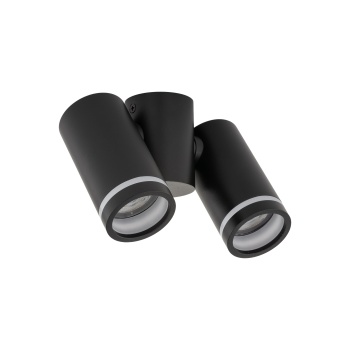 TK4539  JET SET BLACK 2xGU10