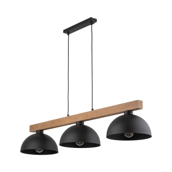 TK4710  OSLO BLACK LAMPA WISZĄCA 3 PŁ