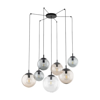 TK4863  ESME MIX LAMPA WISZĄCA 7 PAJĄK