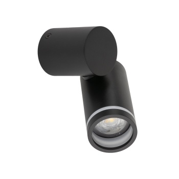 TK5349  JET SET BLACK 1xGU10