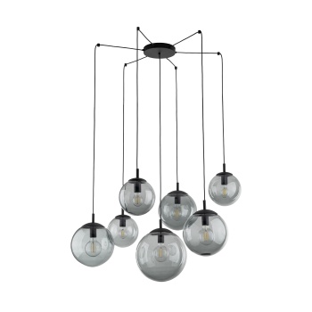 TK5385  ESME GRAPHITE LAMPA WISZĄCA 7 PAJAK