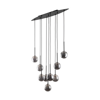 TK6148  ESTERA BLACK  LAMPA WISZĄCA 9