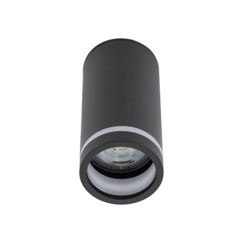 TK6918  JET BLACK DOWNLIGHT 1xGU10