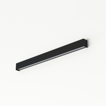T7595  STRAIGHT WALL LED BLACK L