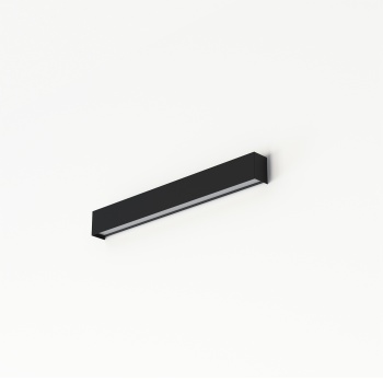 T7596  STRAIGHT WALL LED BLACK S