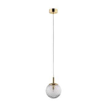 TK759  CADIX GOLD LAMPA WISZĄCA 1 PŁ